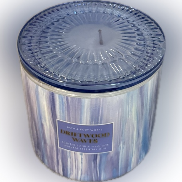 🌊BATH AND BODY WORKS🌊Driftwood Waves 3-Wick Candle/NWT - Picture 4 of 6